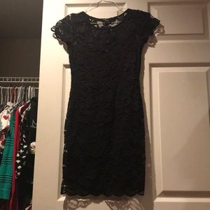 Back lace dress